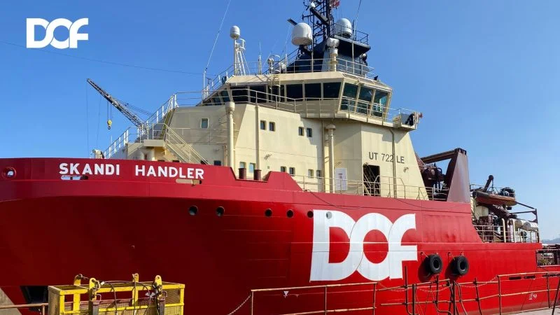 DOF’s Skandi Handler offshore vessel.